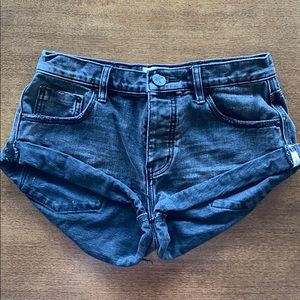 One Teaspoon Jean Shorts